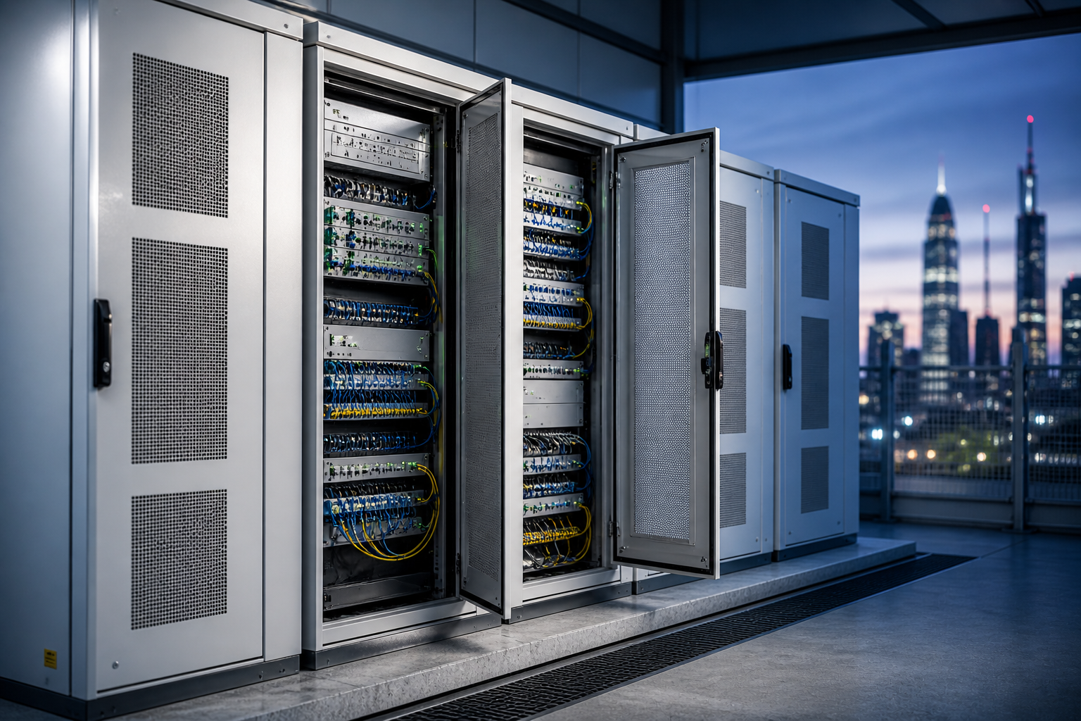 Telecom switching cabinets use case